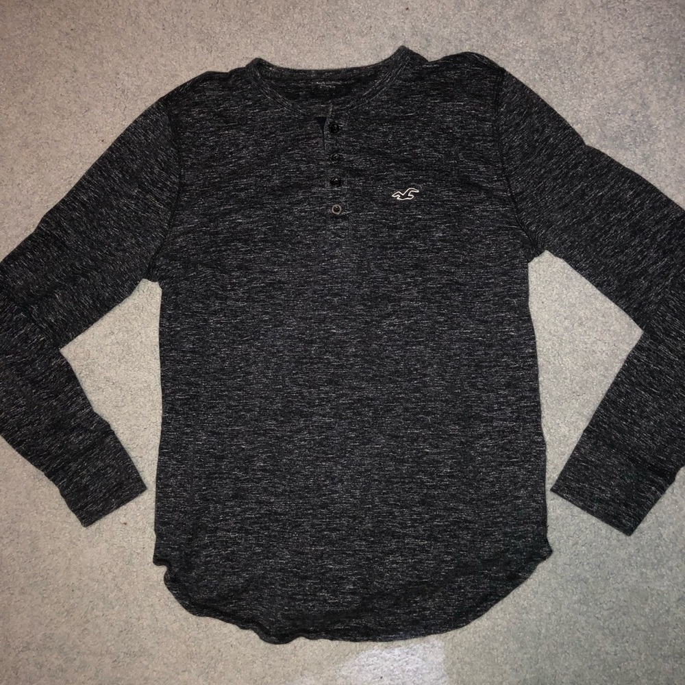 Black, quarter button